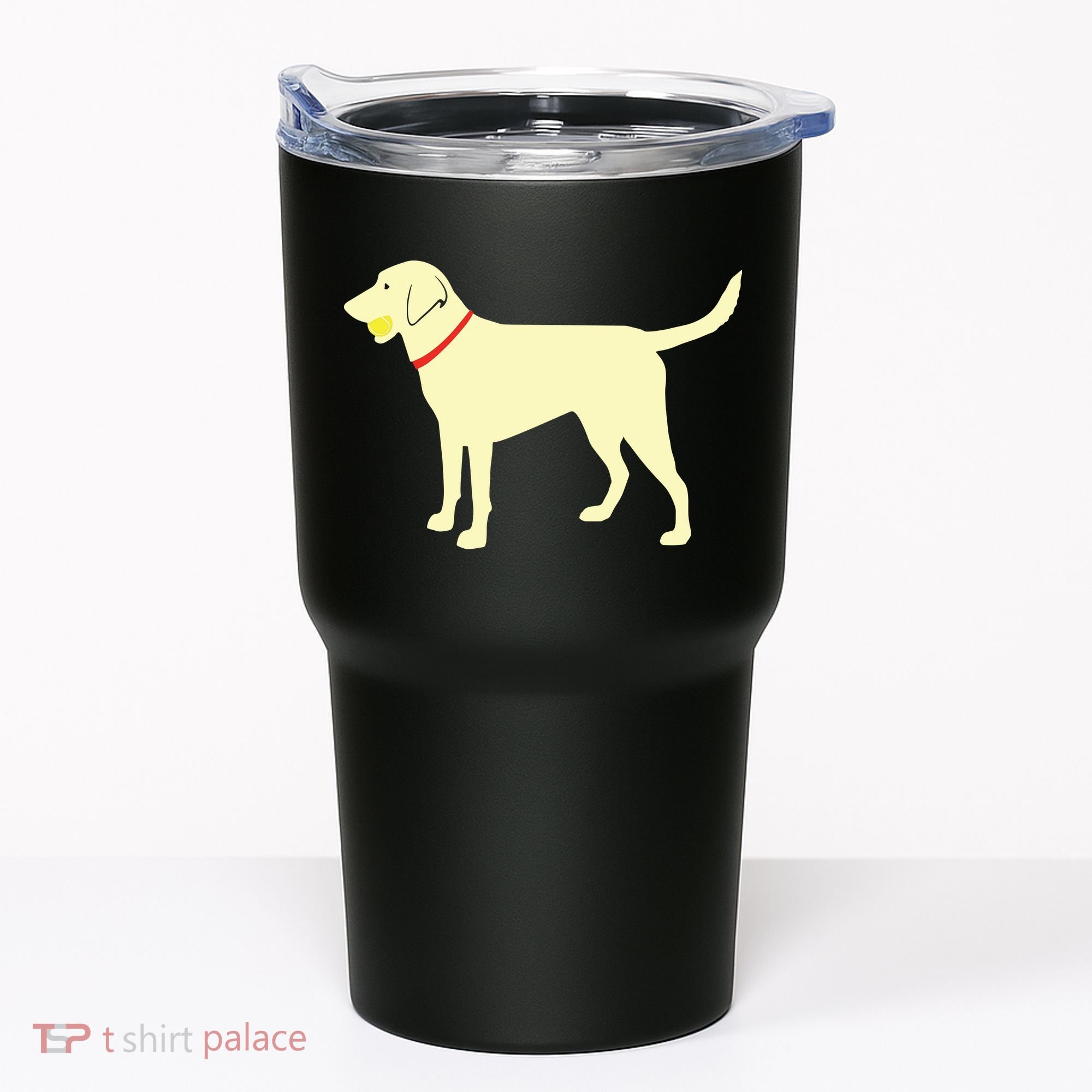 Labrador Retriever Fetch Yellow Lab Play Ball Tumbler