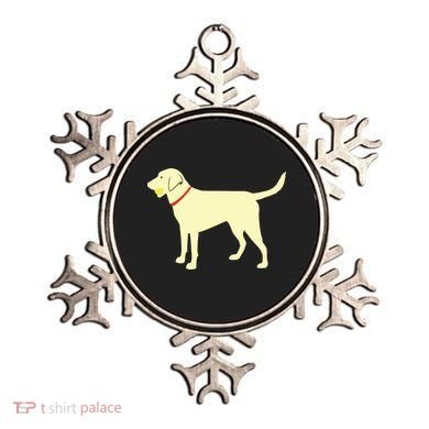 Labrador Retriever Fetch Yellow Lab Play Ball Ornament