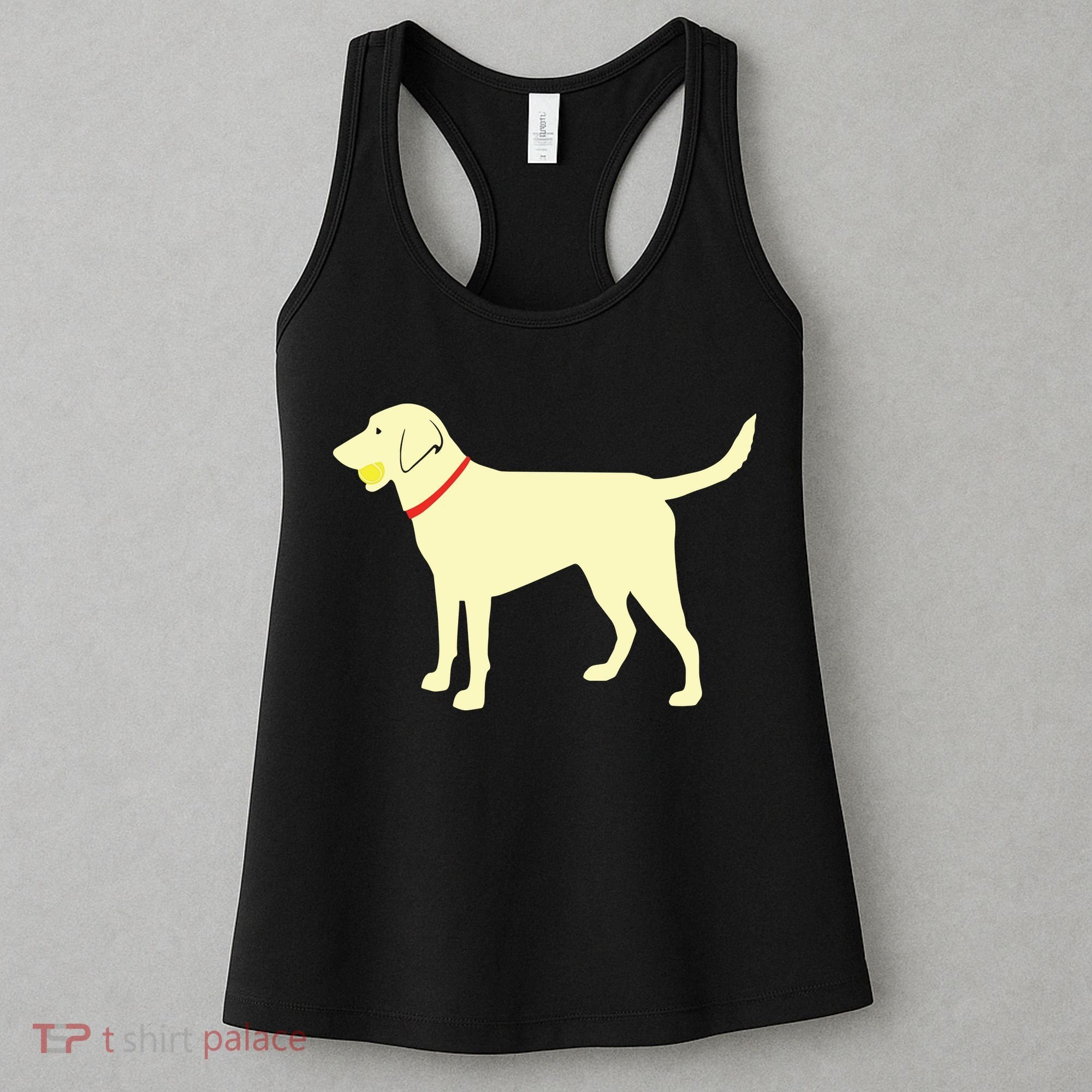 Labrador Retriever Fetch Yellow Lab Play Ball Women's Tank Top