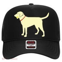 Labrador Retriever Fetch Yellow Lab Play Ball Hat thumb 0