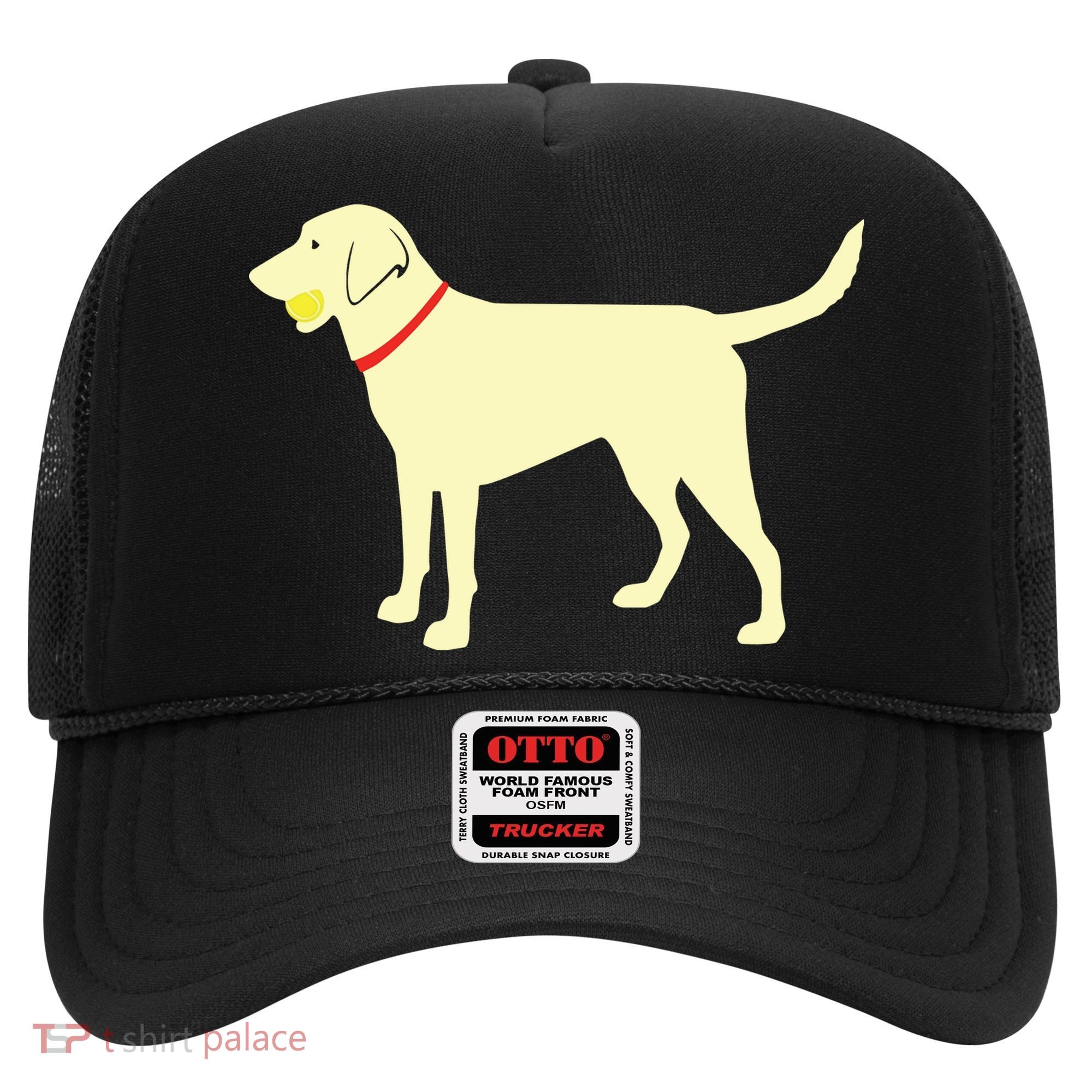 Labrador Retriever Fetch Yellow Lab Play Ball Hat