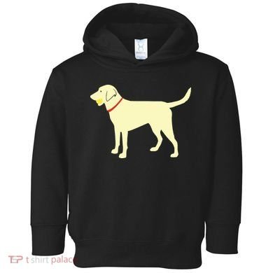 Labrador Retriever Fetch Yellow Lab Play Ball Toddler Hoodie