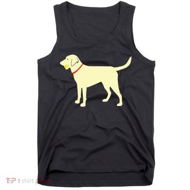 Labrador Retriever Fetch Yellow Lab Play Ball Tank Top