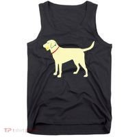 Labrador Retriever Fetch Yellow Lab Play Ball Tank Top thumb 0