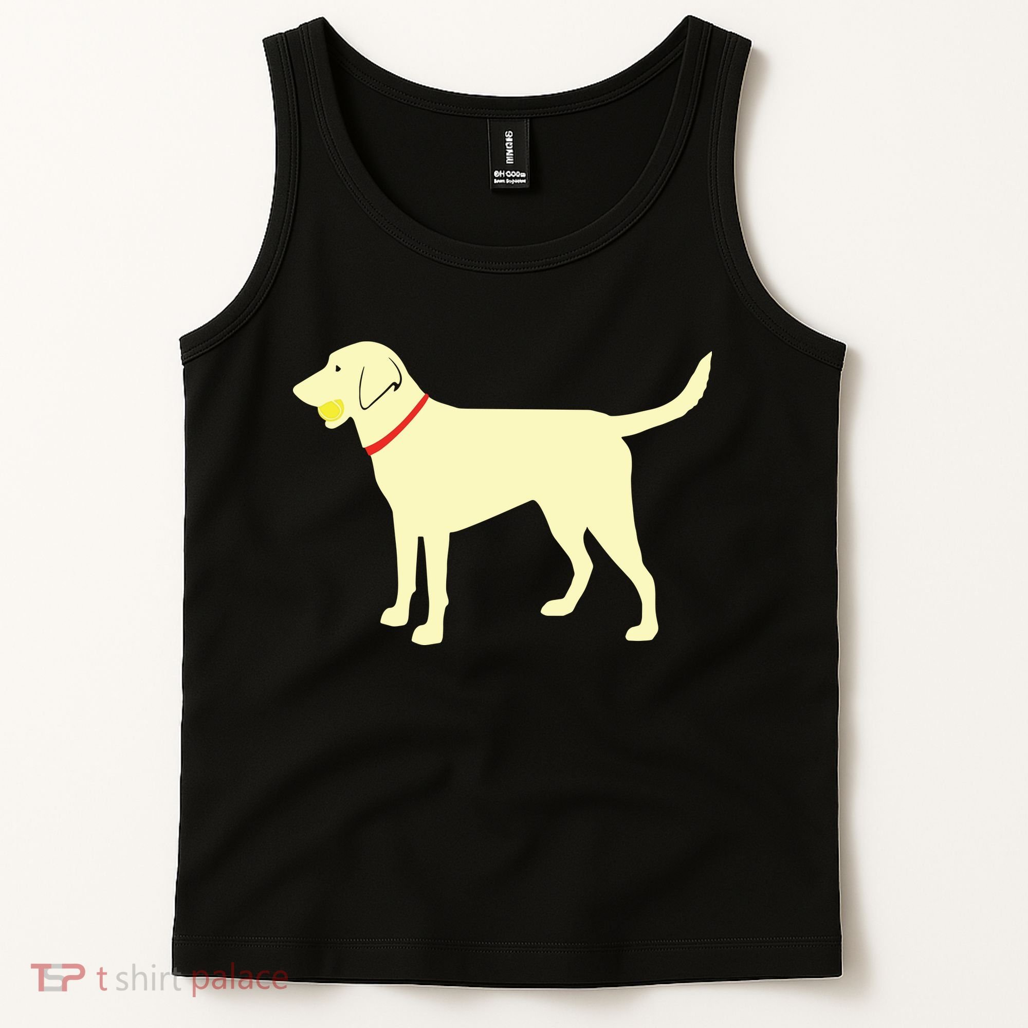 Labrador Retriever Fetch Yellow Lab Play Ball Tank Top