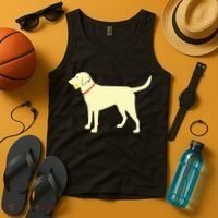Labrador Retriever Fetch Yellow Lab Play Ball Tank Top thumb 4