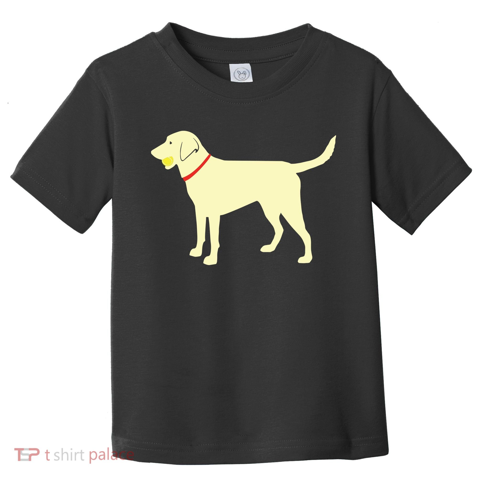 Labrador Retriever Fetch Yellow Lab Play Ball Toddler T-Shirt