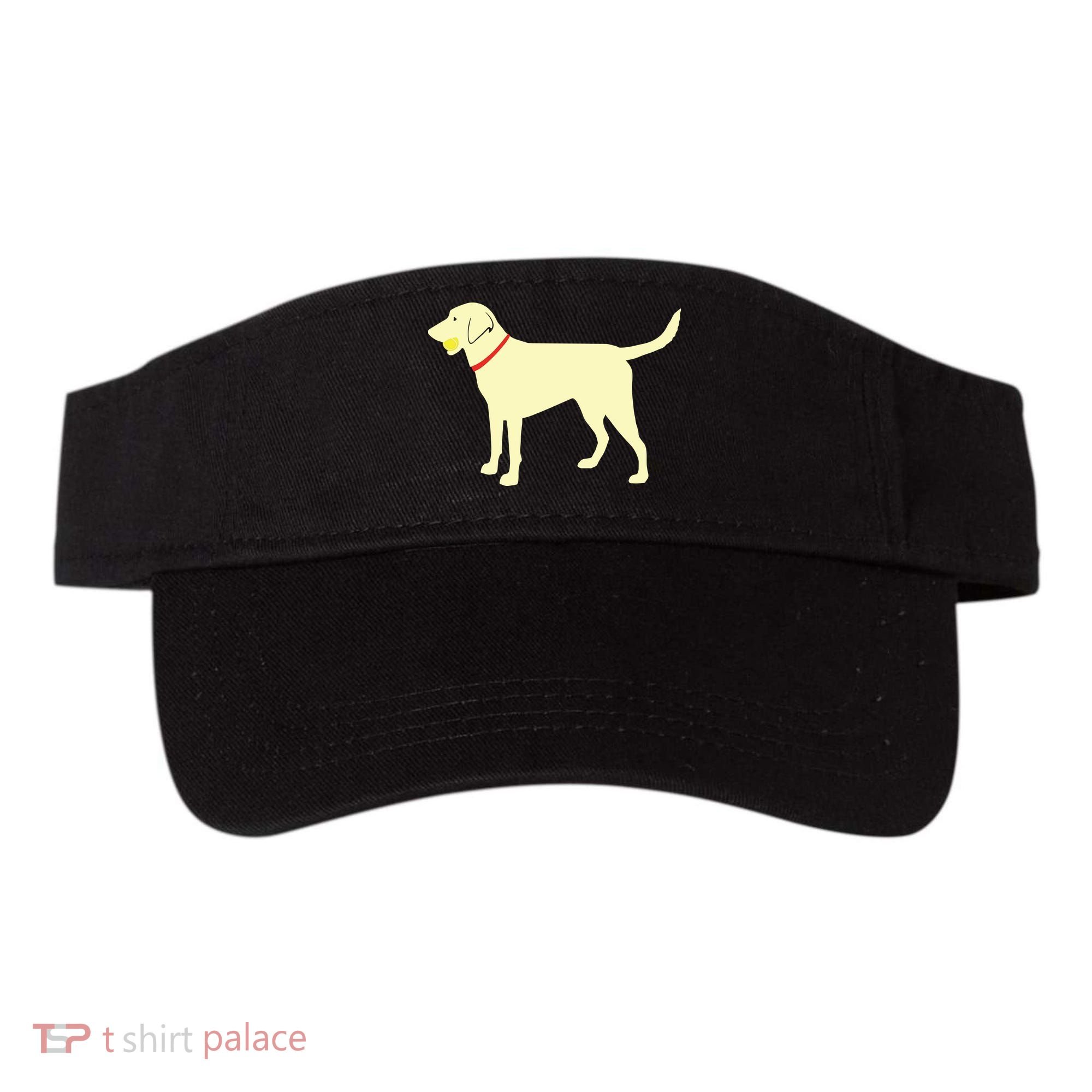Labrador Retriever Fetch Yellow Lab Play Ball Visor
