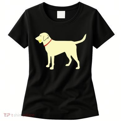 Labrador Retriever Fetch Yellow Lab Play Ball Women's T-Shirt