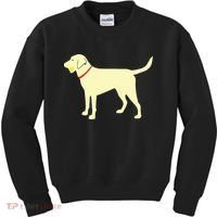 Labrador Retriever Fetch Yellow Lab Play Ball Kids Sweatshirt thumb 0