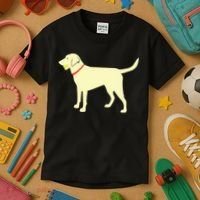 Labrador Retriever Fetch Yellow Lab Play Ball Kids T-Shirt thumb 3
