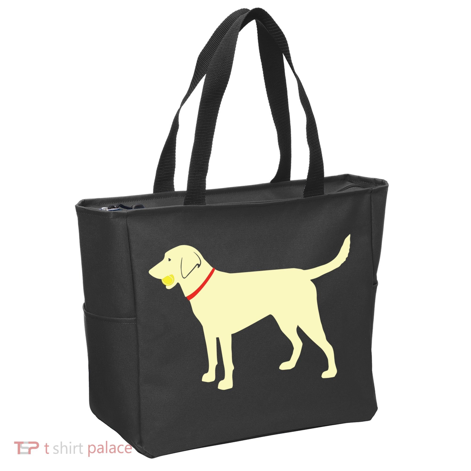 Labrador Retriever Fetch Yellow Lab Play Ball Tote Bag