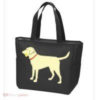 Labrador Retriever Fetch Yellow Lab Play Ball Tote Bag thumb 3