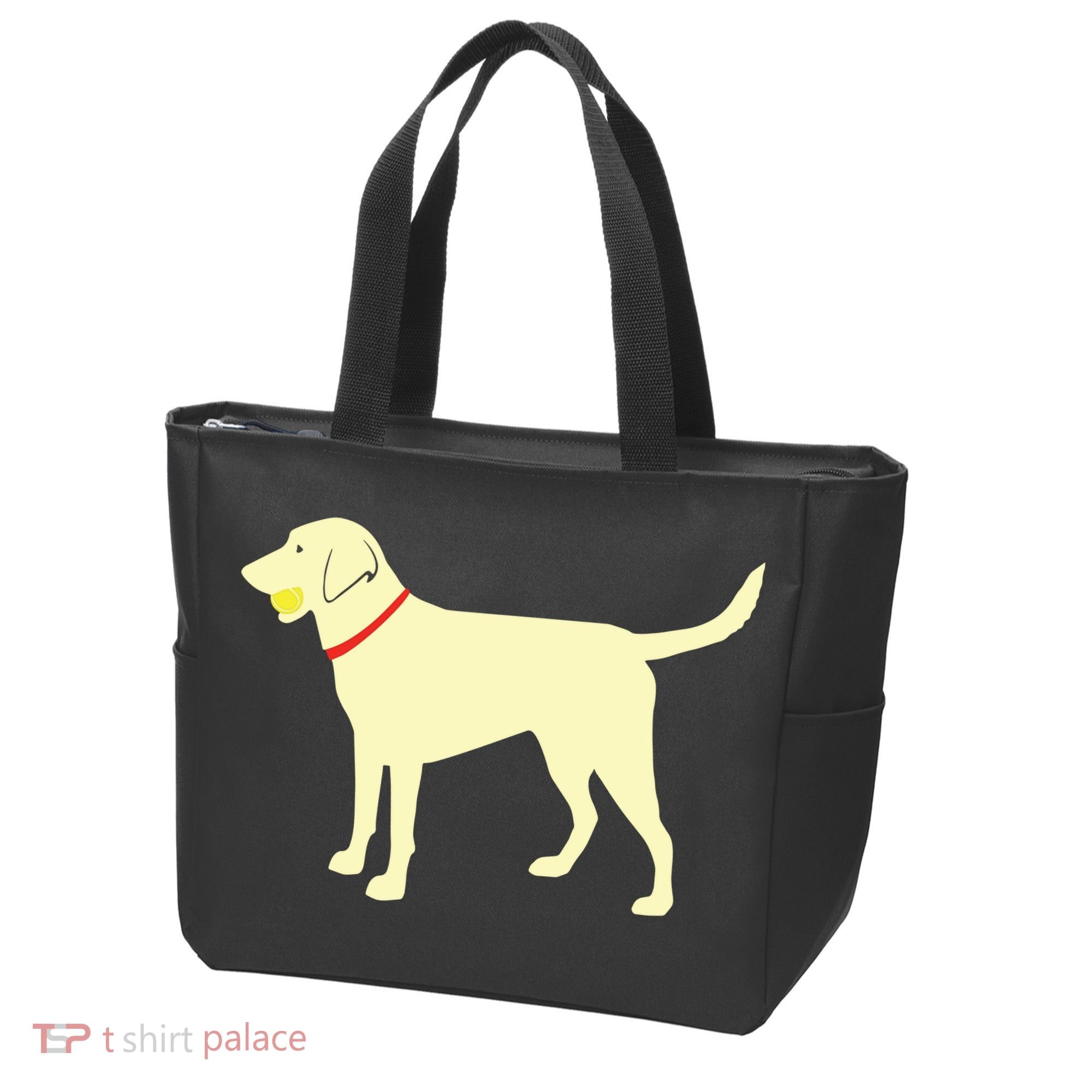 Labrador Retriever Fetch Yellow Lab Play Ball Tote Bag