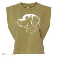 Labrador Retriever Gifts Lab Dog Garment-Dyed Women's Muscle Tee thumb 0