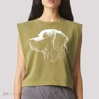 Labrador Retriever Gifts Lab Dog Garment-Dyed Women's Muscle Tee thumb 2