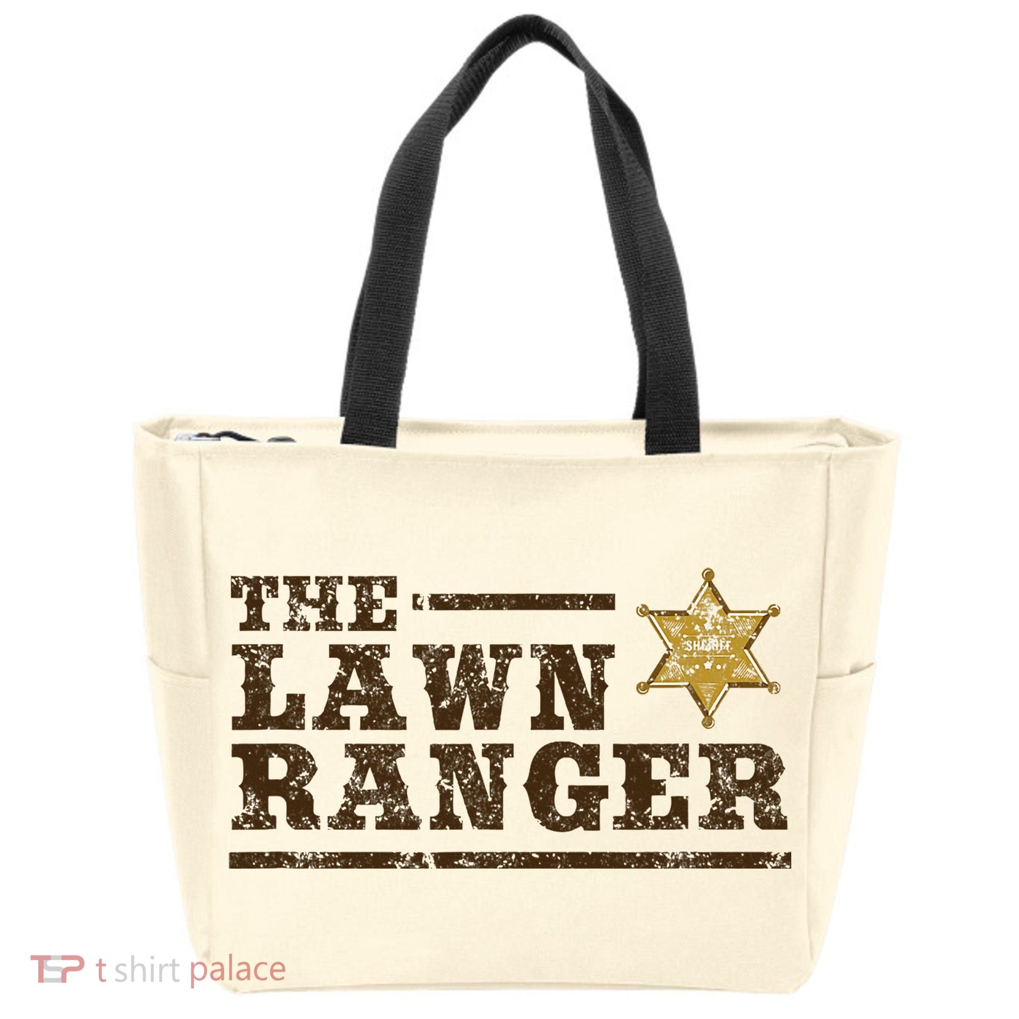 Lawn Ranger Grass Mower Mowing FatherS Day Gardening Tote Bag