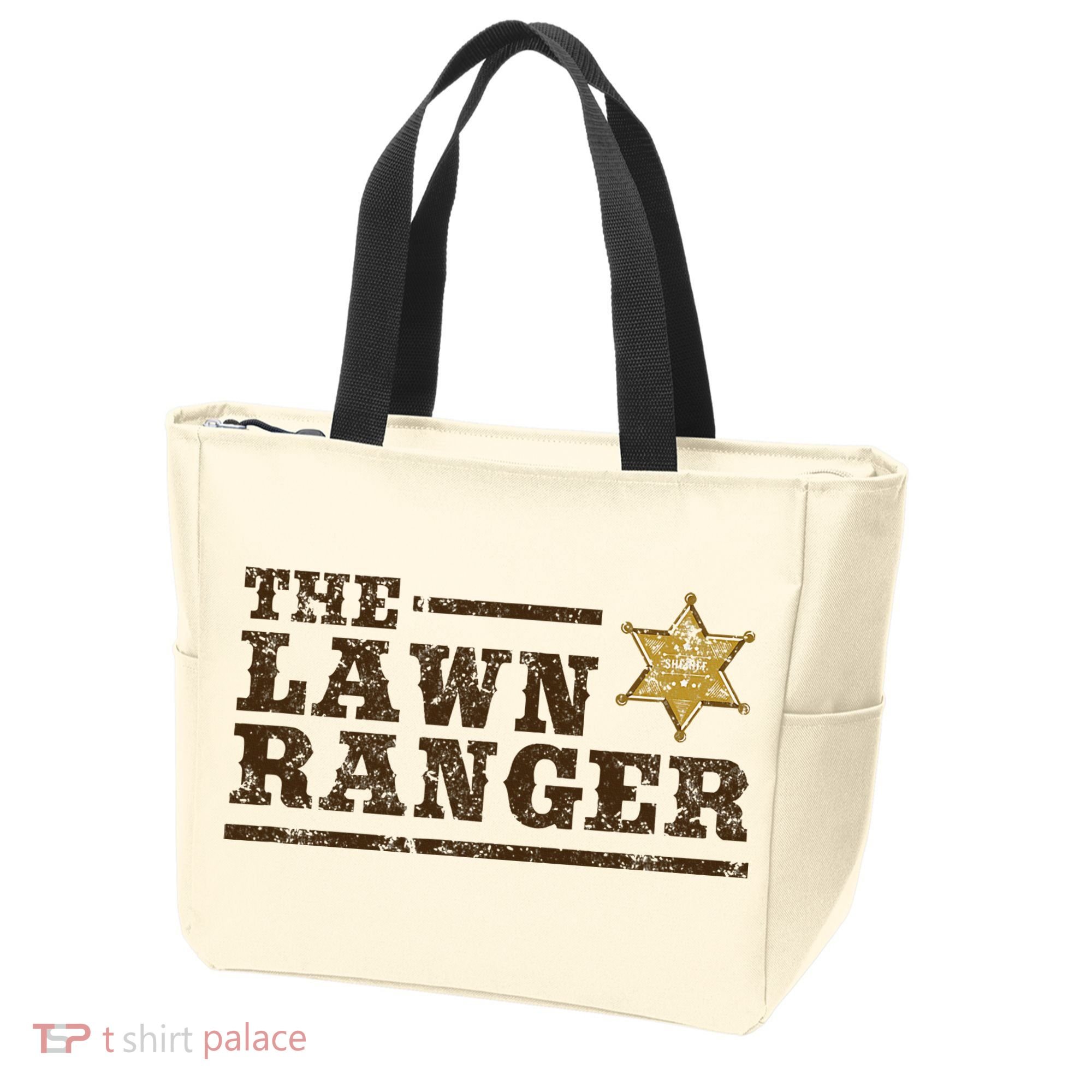 Lawn Ranger Grass Mower Mowing FatherS Day Gardening Tote Bag