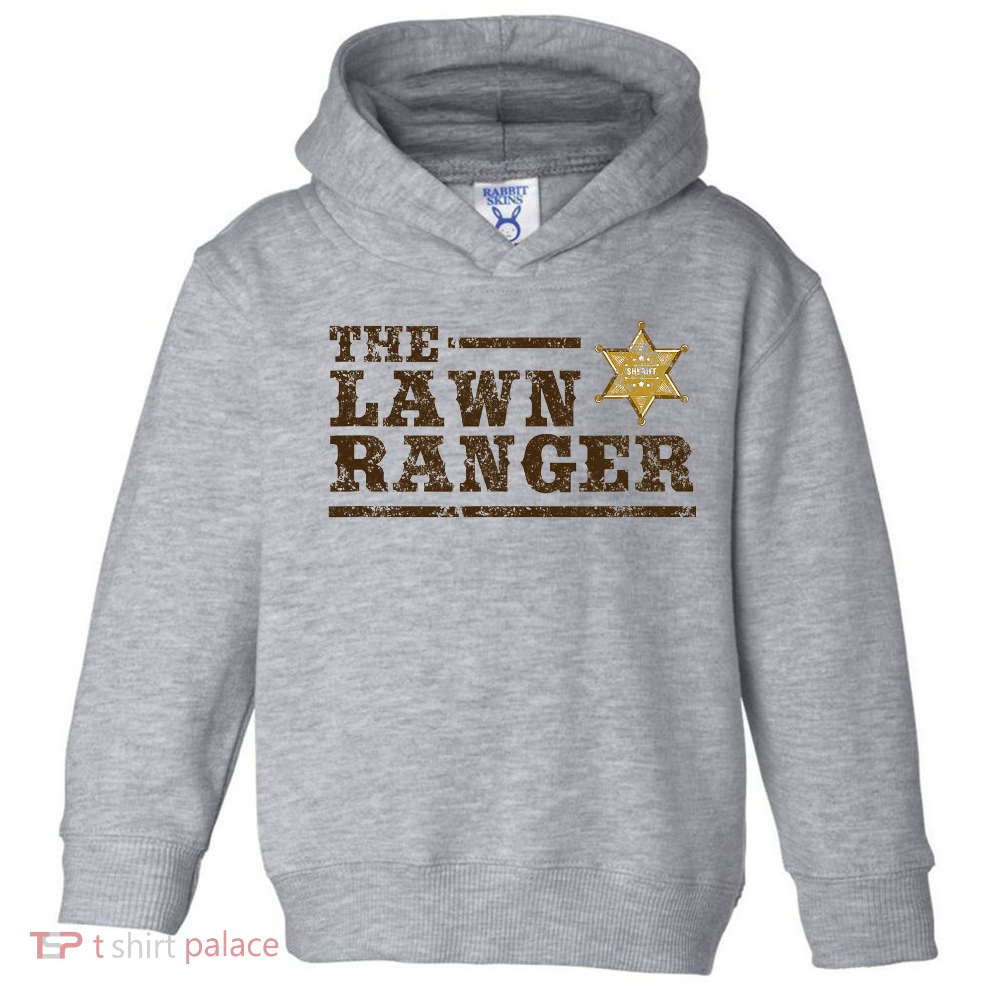 Lawn Ranger Grass Mower Mowing FatherS Day Gardening Toddler Hoodie