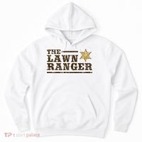 Lawn Ranger Grass Mower Mowing FatherS Day Gardening Hoodie thumb 0