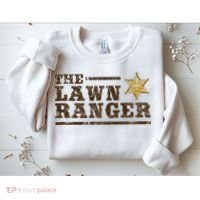 Lawn Ranger Grass Mower Mowing FatherS Day Gardening Sweatshirt thumb 2