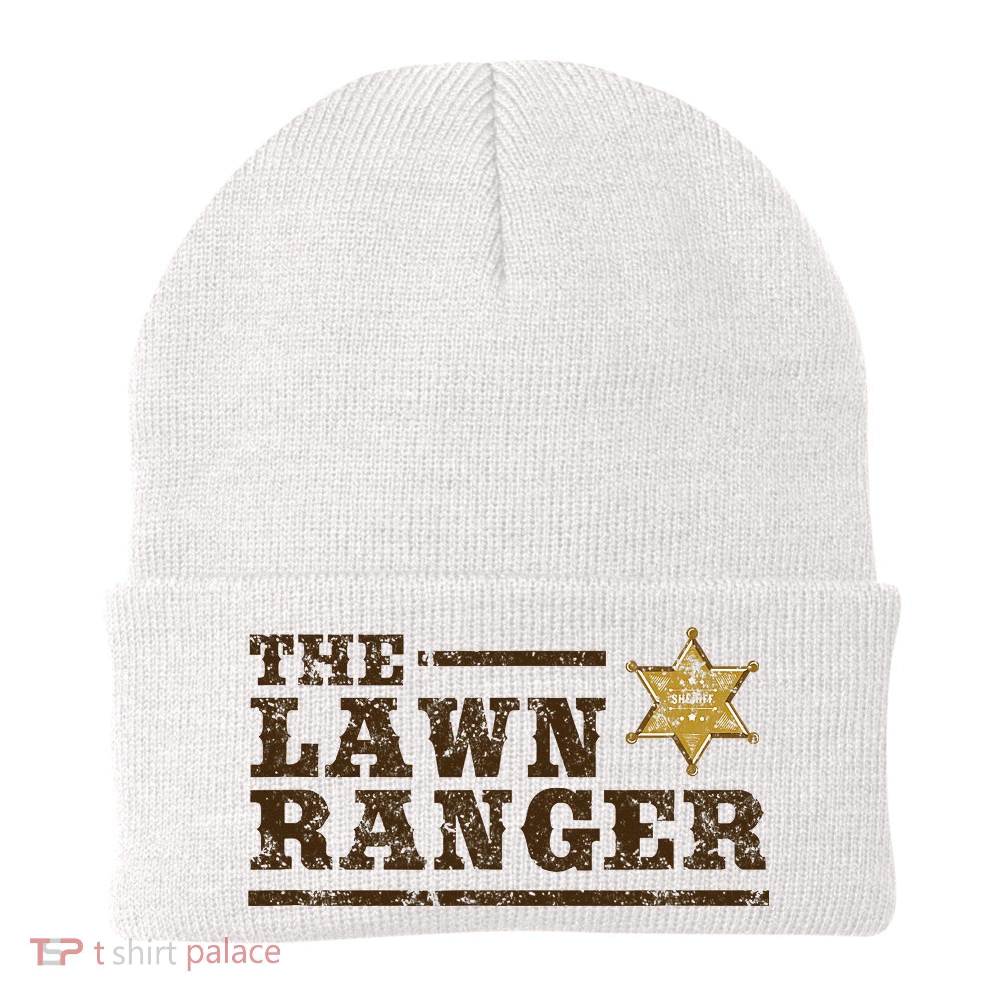 Lawn Ranger Grass Mower Mowing FatherS Day Gardening Beanie