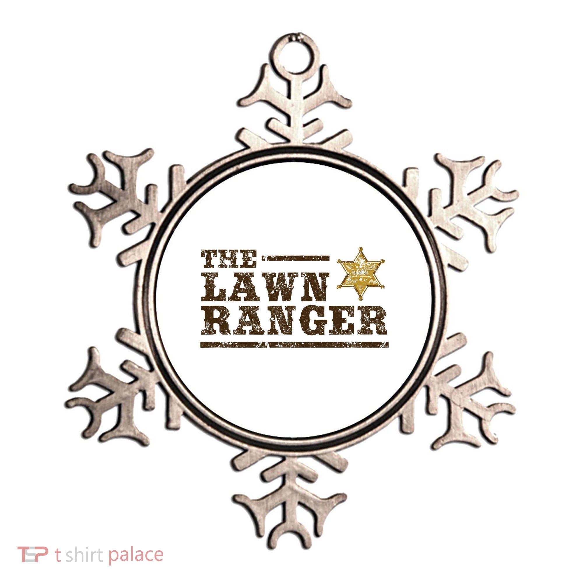 Lawn Ranger Grass Mower Mowing FatherS Day Gardening Ornament