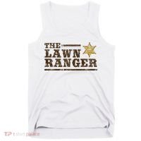 Lawn Ranger Grass Mower Mowing FatherS Day Gardening Tank Top thumb 0