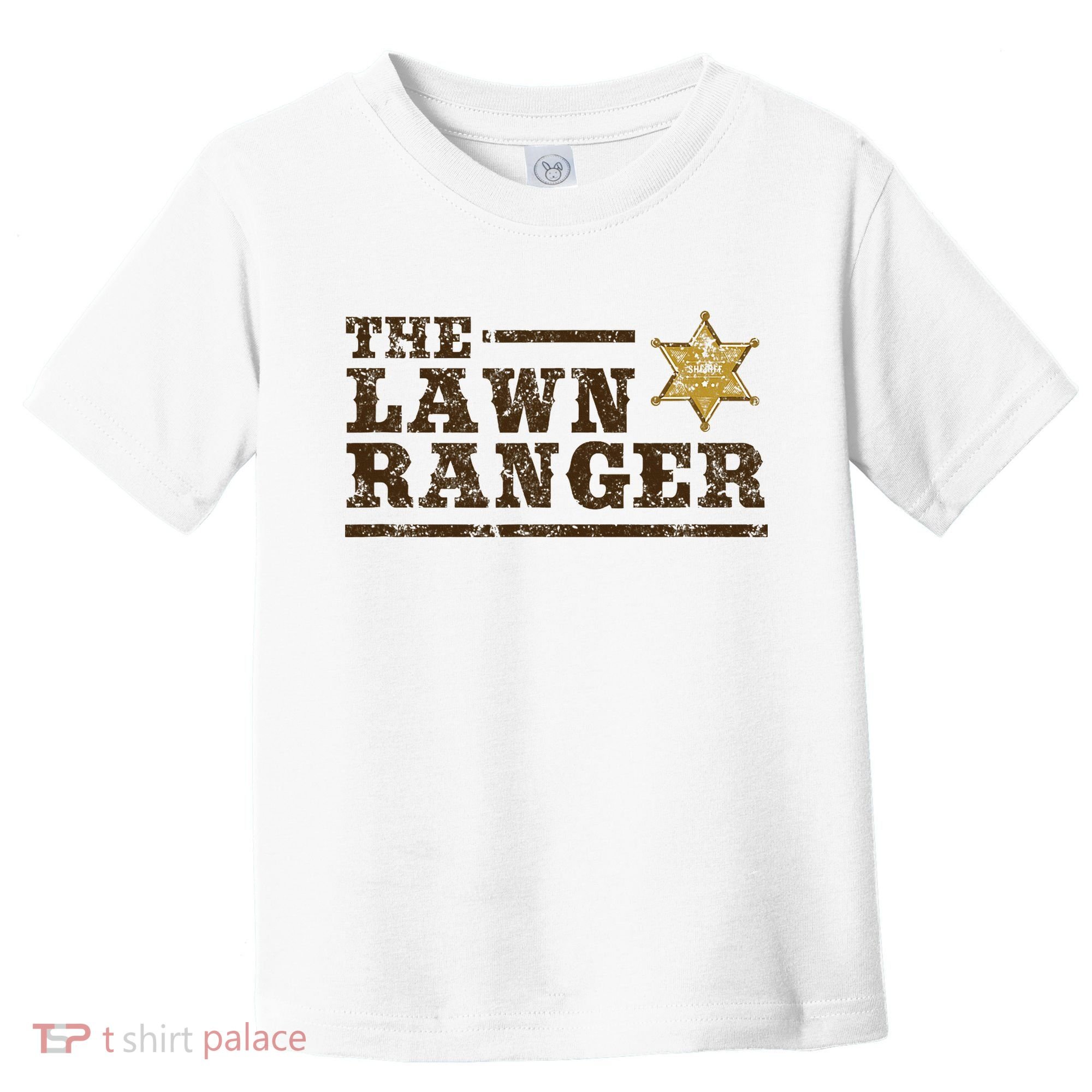 Lawn Ranger Grass Mower Mowing FatherS Day Gardening Toddler T-Shirt