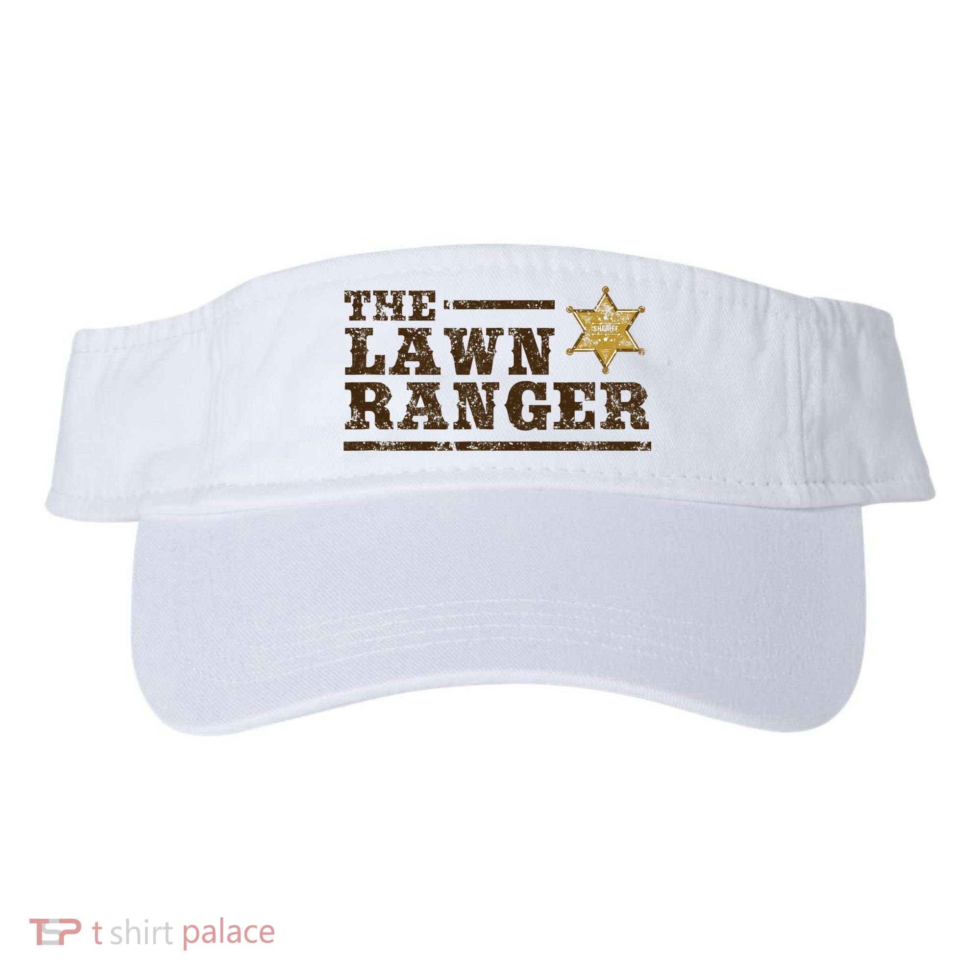 Lawn Ranger Grass Mower Mowing FatherS Day Gardening Visor