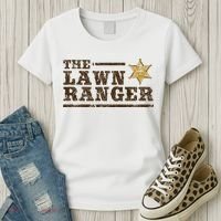 Lawn Ranger Grass Mower Mowing FatherS Day Gardening Women's T-Shirt thumb 3