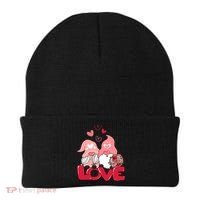 Love Romantic Gnome Couple Valentines Day Beanie thumb 0