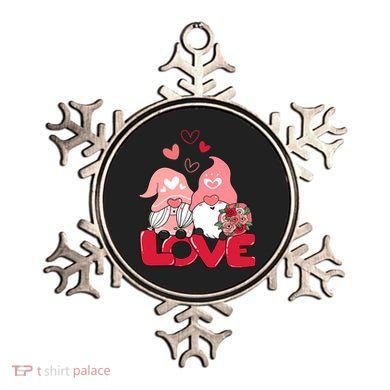 Love Romantic Gnome Couple Valentines Day Ornament