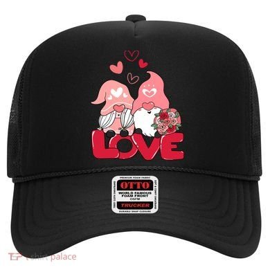 Love Romantic Gnome Couple Valentines Day Hat