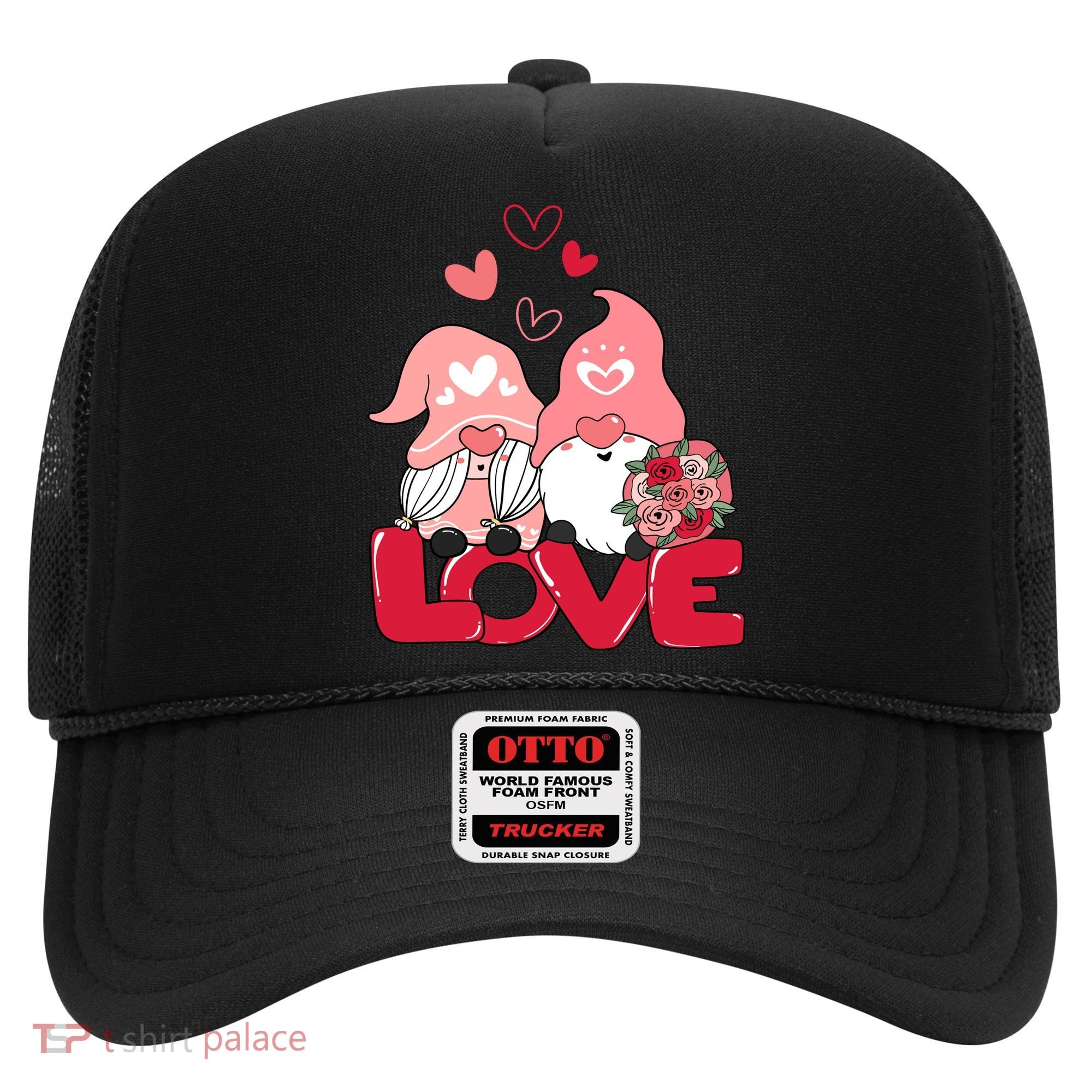Love Romantic Gnome Couple Valentines Day Hat