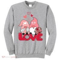 Love Romantic Gnome Couple Valentines Day Sweatshirt thumb 0