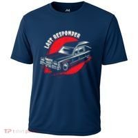 Last Responder Hearse Death Funny Dark Humor Morbid Alt Goth Cooling Performance Crew T-Shirt thumb 0