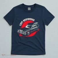 Last Responder Hearse Death Funny Dark Humor Morbid Alt Goth T-Shirt thumb 5