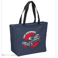 Last Responder Hearse Death Funny Dark Humor Morbid Alt Goth Tote Bag thumb 2