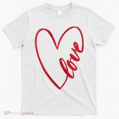 Love Romantic Heart T-Shirt