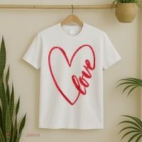 Love Romantic Heart T-Shirt thumb 2