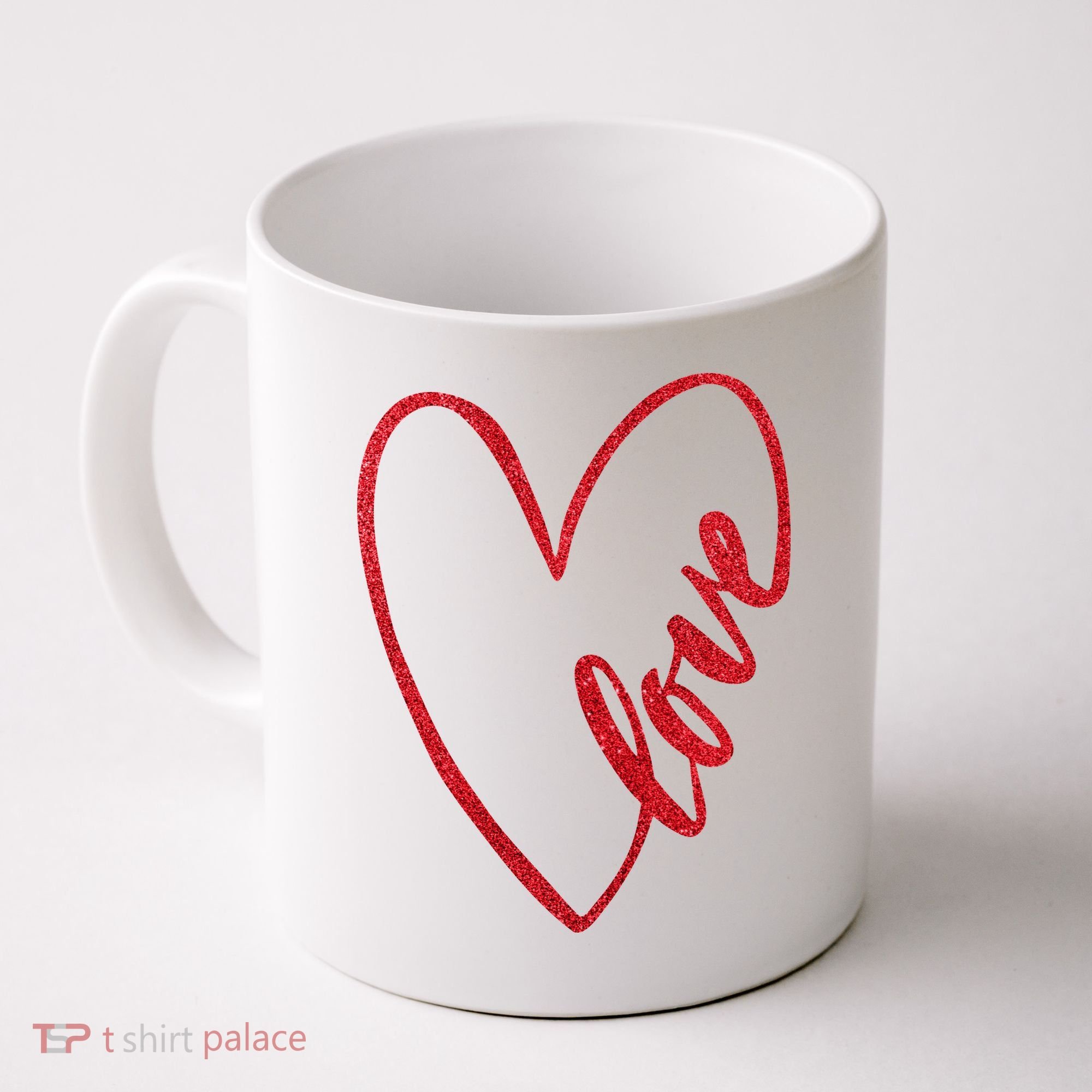Love Romantic Heart Coffee Mug