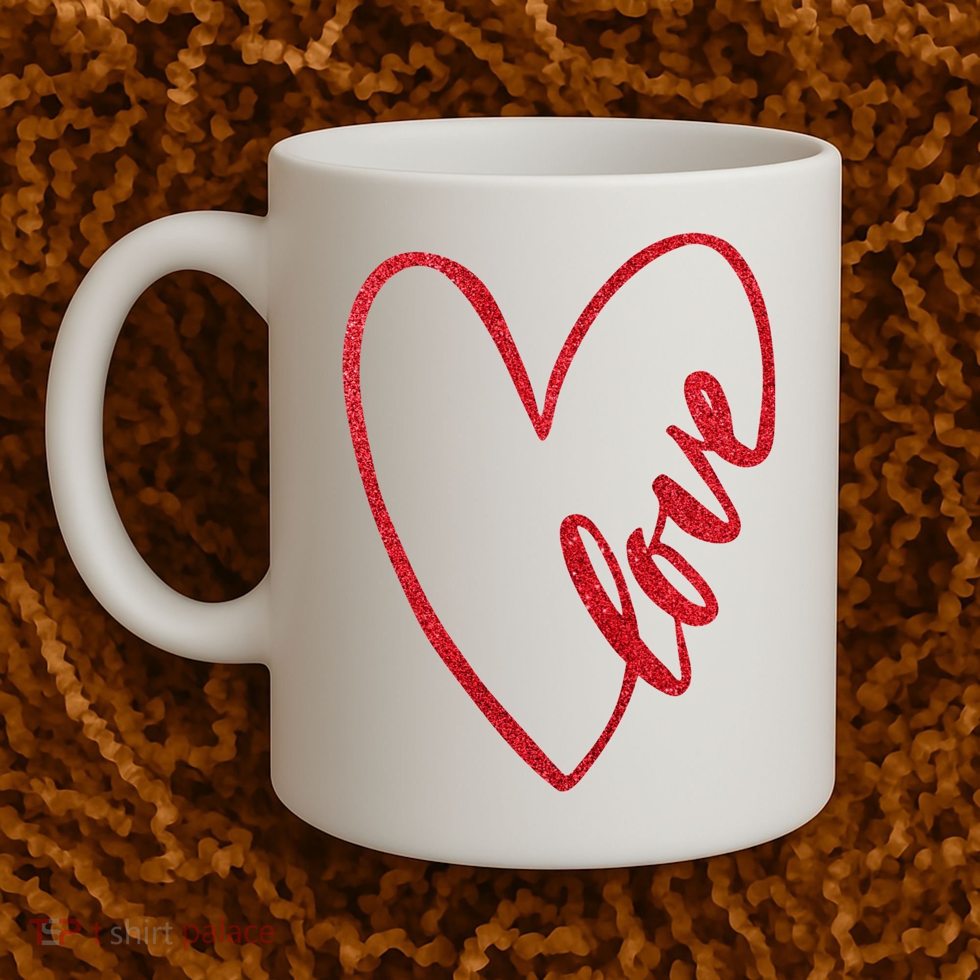 Love Romantic Heart Coffee Mug