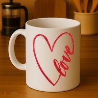 Love Romantic Heart Coffee Mug thumb 4