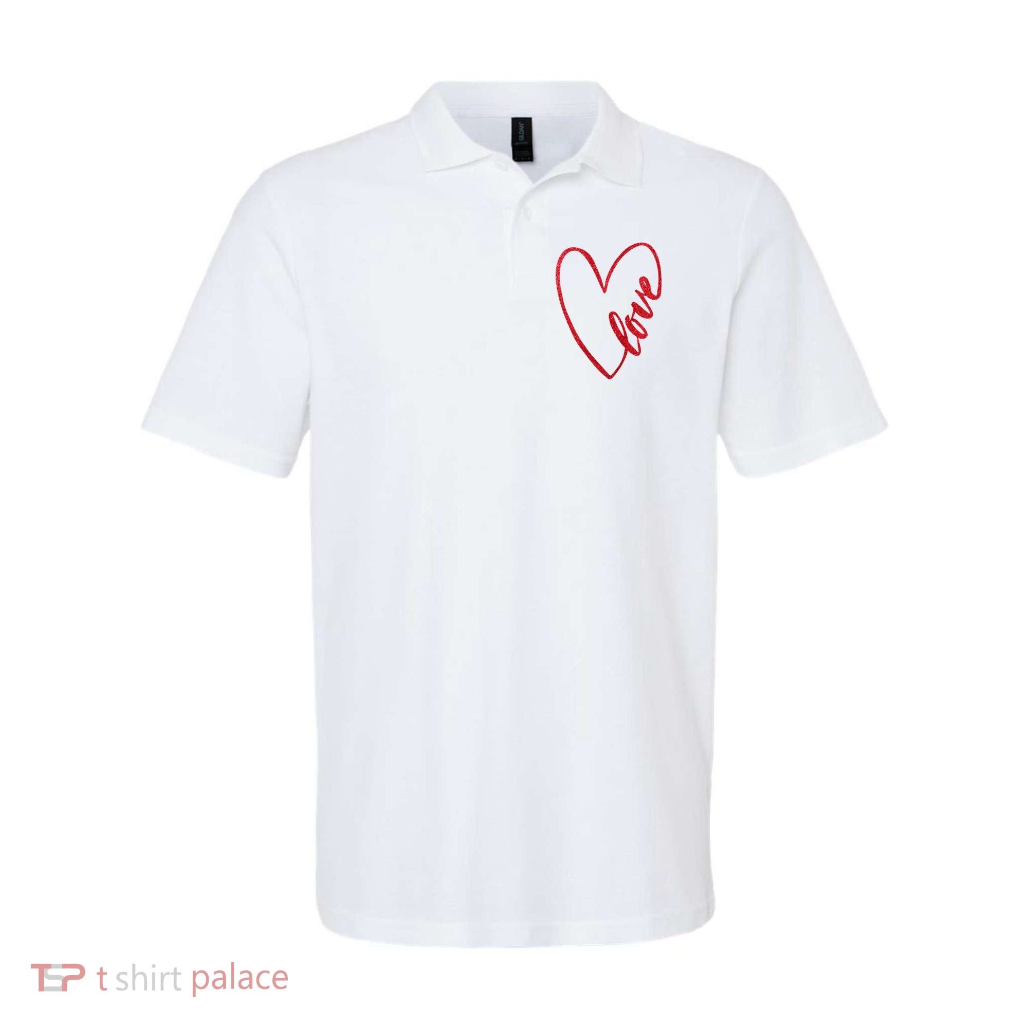 Love Romantic Heart Polo