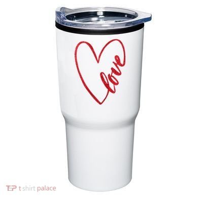 Love Romantic Heart Tumbler