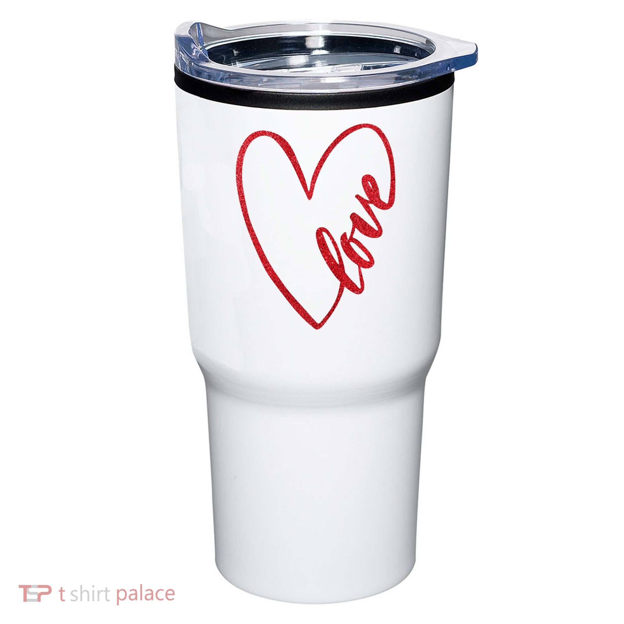 Love Romantic Heart Tumbler