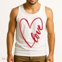 Love Romantic Heart Tank Top thumb 3