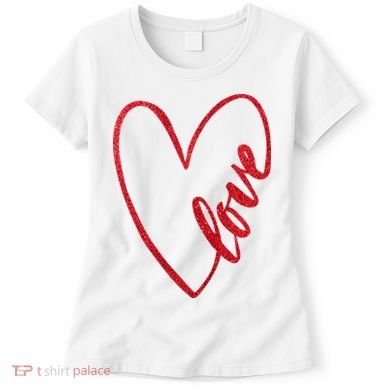 Love Romantic Heart Women's T-Shirt