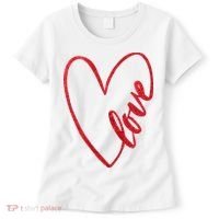 Love Romantic Heart Women's T-Shirt thumb 0